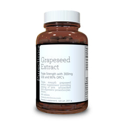 Extracto de Semilla de Uva - 300mg x 180 comprimidos - 90% Proantocianidinidas Oligoméricas – Potencia Triple