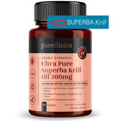 Aceite de Krill Ultra Puro 500mg x 120 Cápsulas