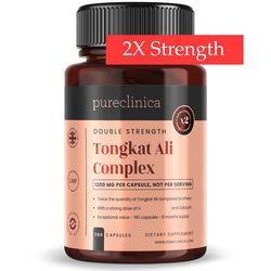 Complejo de Tongkat Ali de Doble Potencia - 1200 mg x 180 cápsulas