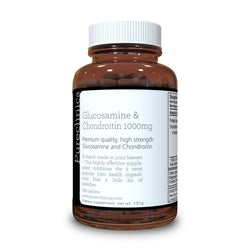 Pureclinica Glucosamina y Condroitina 1000mg - 180 comprimidos por frasco