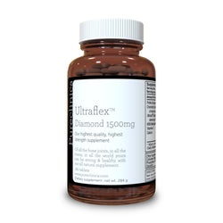 UltraFlex Diamond - 180 Comprimidos x 1500mg Glucosamina, Condroitina, Colágeno, Vitamina C y Calcio