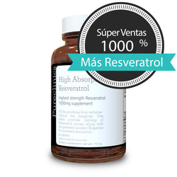 Resveratrol 1000mg x 90 comprimidos - 50% trans-resveratrol – Alta Absorción