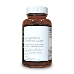 Pureclinica Glucosamina y Condroitina 1500mg - 180 comprimidos por frasco